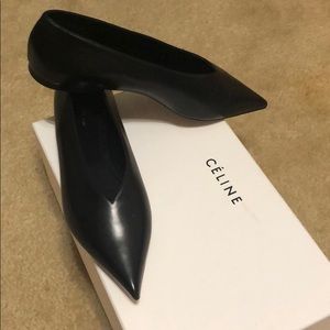 Celine Paris Pointy Flats